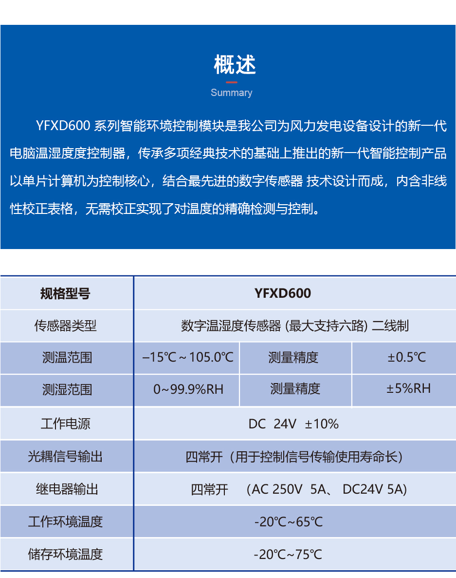 智能环境控制模块